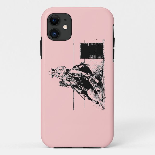 Barrel Racing Horse Case-Mate iPhone Case (Back)