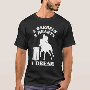 Barrel Racing Horse Racing Barrel Racer T-Shirt
