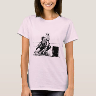Barrel Racing Horse T-Shirt