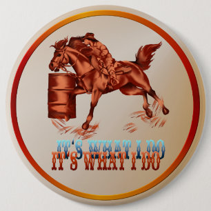 Barrel Racing_It's what I do Button