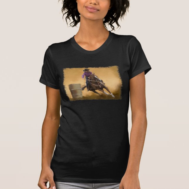 Barrel Racing T-Shirt (Front)