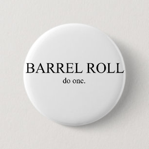 Barrel Roll 2 6 Cm Round Badge