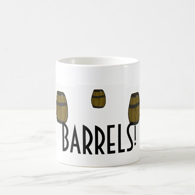 BARRELS Mug! Coffee Mug (Center)