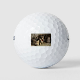 Barrels Of Wine At Basement Golf Balls