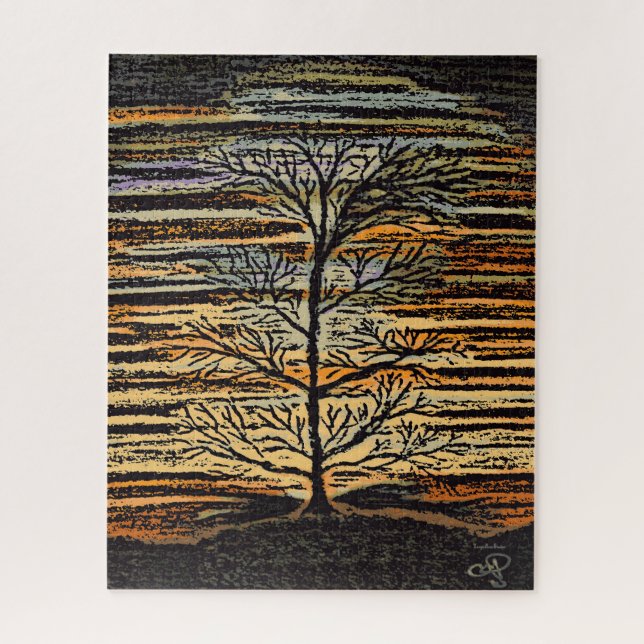 Barren Dawn Jigsaw Puzzle (Vertical)