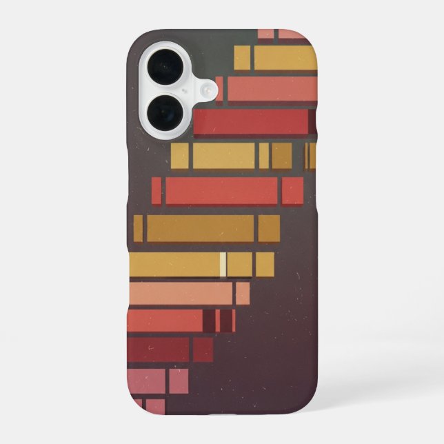 Barres de compte rétro iPhone 16 case (Back)