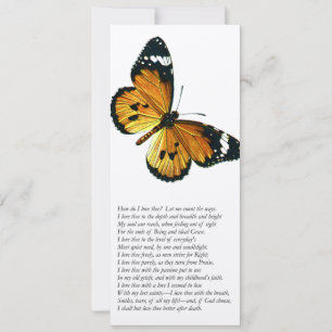 Barrett Browning - Sonnets from the Portuguese #43 Invitation