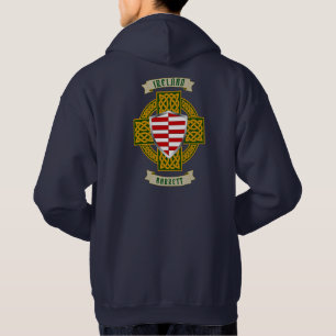 Barrett Irish Shield & Celtic Cross Hoodie
