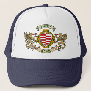 Barrett Irish Shield & Griffins Personalised  Trucker Hat