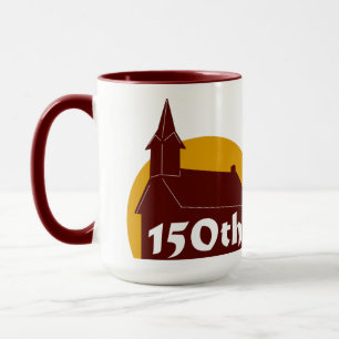 Barrett's Chapel 150th Anniversary Coffee Mug
