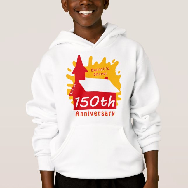 Barrett's Chapel Kids Hoodie (Front)