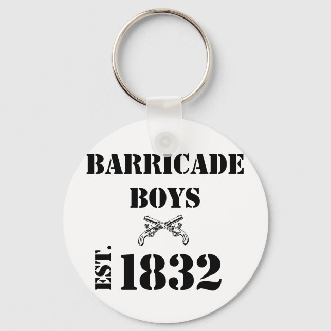 Barricade Boys Odds and Ends Key Ring (Front)