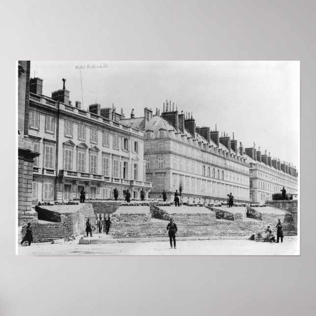 Barricade during the Commune of Paris Poster (Front)