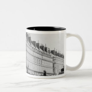Barricade during the Commune of Paris Two-Tone Coffee Mug