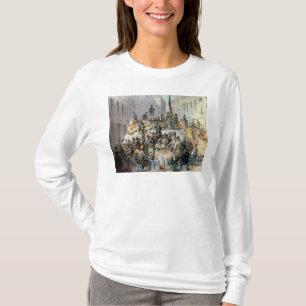 Barricades in Marzstrasse, Vienna, 1848 T-Shirt