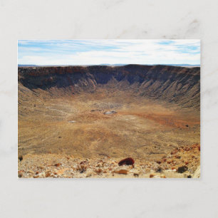 Barringer Meteorite Crater Postcard