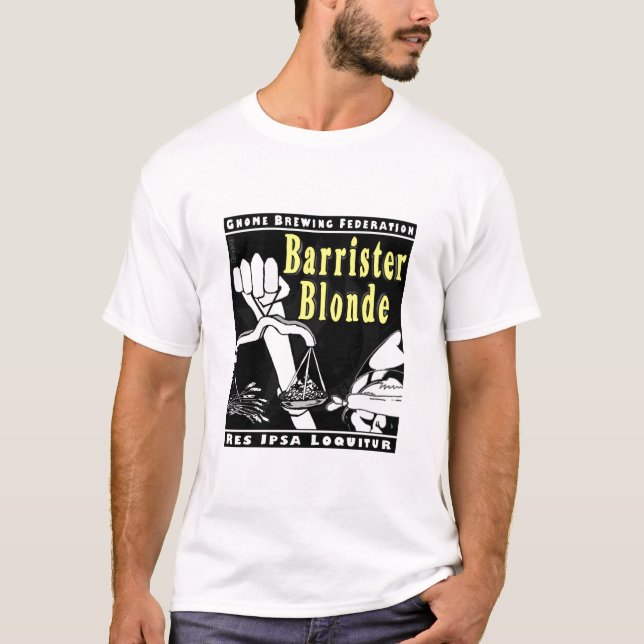 Barrister Blonde T-Shirt (Front)
