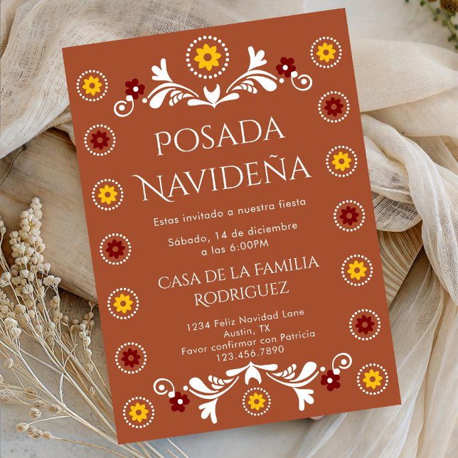 Barro Cielito Lindo Posada Talavera Christmas Invitation (Creator Uploaded)
