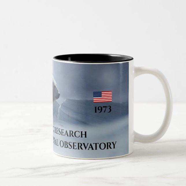 Barrow Arctic Research Observatory Two-Tone Coffee Mug (Right)