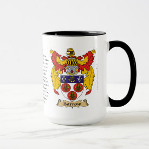 Barrow Family Coat of Arms Mug