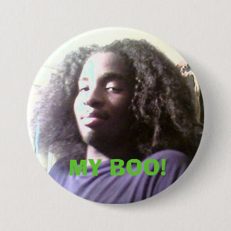 barry1, MY BOO! 7.5 Cm Round Badge