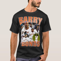 Barry Bonds Bootleg 90s Vintage College T-shirt
