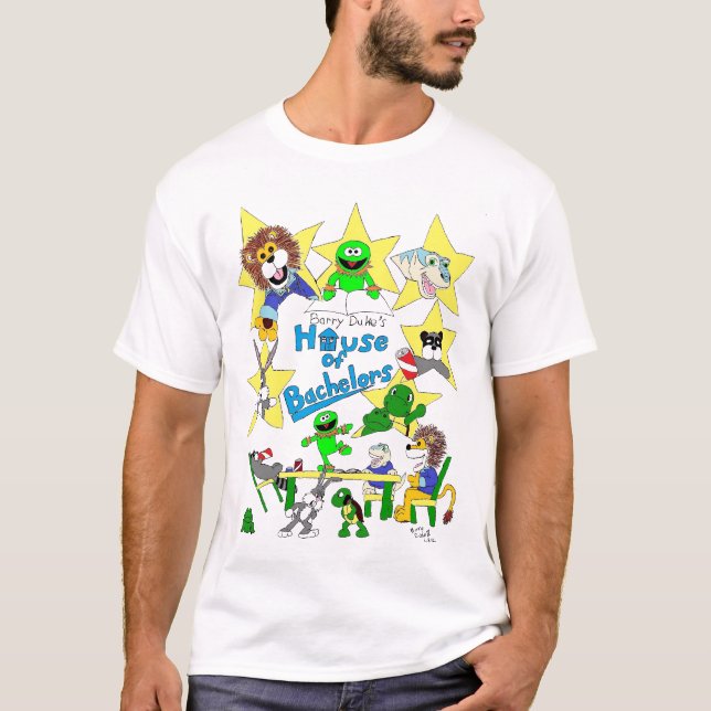 Barry Duke's House of Bachelors T-Shirt (Front)