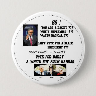 BARRY FROM KANSAS 7.5 CM ROUND BADGE