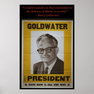 Barry Goldwater Poster