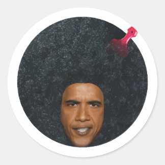 Barry Is The Coolest President Ever Classic Round Sticker