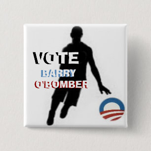 Barry O'Bomber Square Button