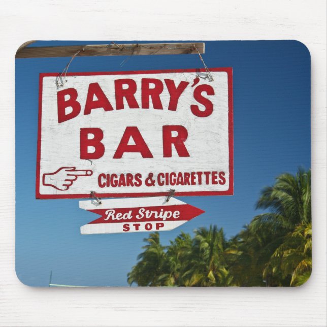 Barrys Bar Mouse Mat (Front)