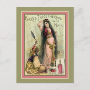 Barrys Tricopherous For The Hair Postcard