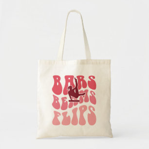 Bars, Beams, and Flips - Gymnastics  Tote Bag
