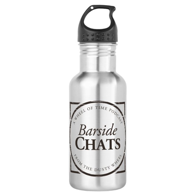 Barside Chats Podcast Symbol: Water Bottle (Front)