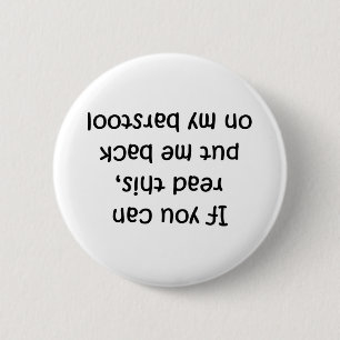 Barstool 6 Cm Round Badge