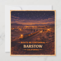 Barstow Centennial Desert Train Glow