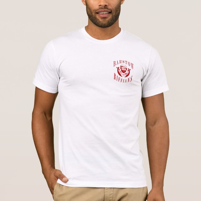 Barstow High School Riffians T-Shirt (Front)