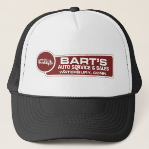 Bart’s Auto Sales and Service Vintage Logo Trucker Hat