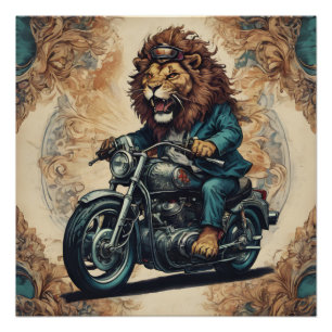 Bart the Lion Poster