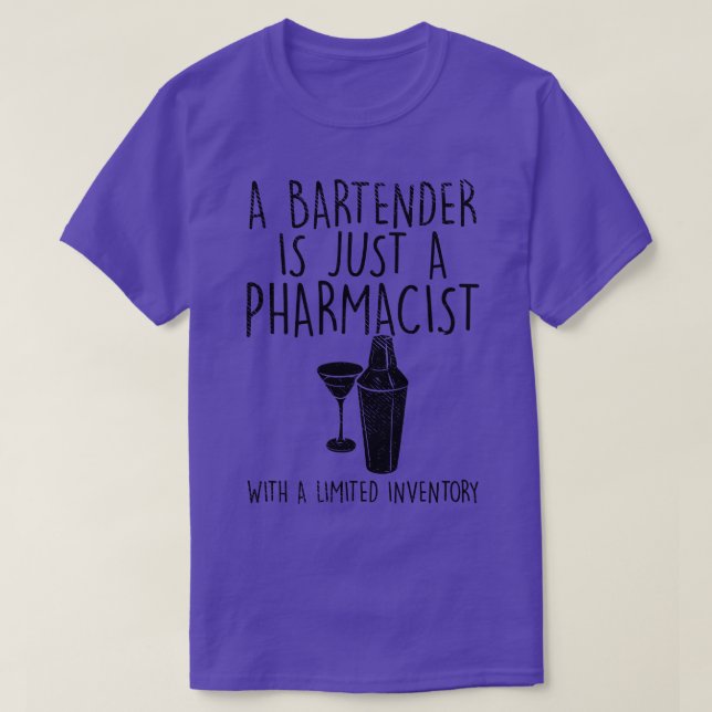 Bartender 1 T-Shirt (Design Front)