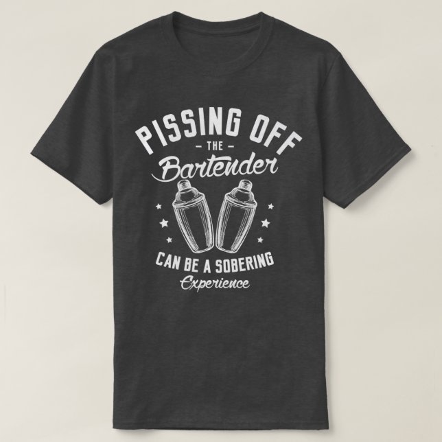 Bartender Bar Bartending Cocktail Gift 3 T-Shirt (Design Front)