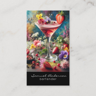 Bartender Business Cards