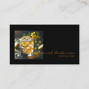 Bartender Business Cards