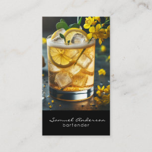 Bartender Business Cards
