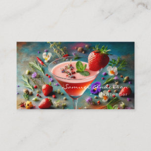 Bartender Business Cards