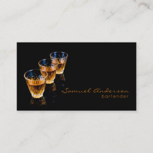 Bartender Business Cards