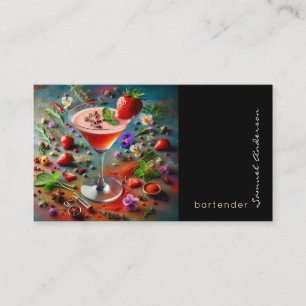 Bartender Business Cards