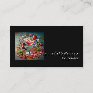 Bartender Business Cards