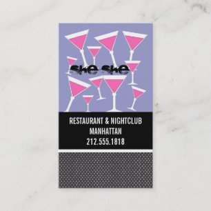 Bartender Business Cards